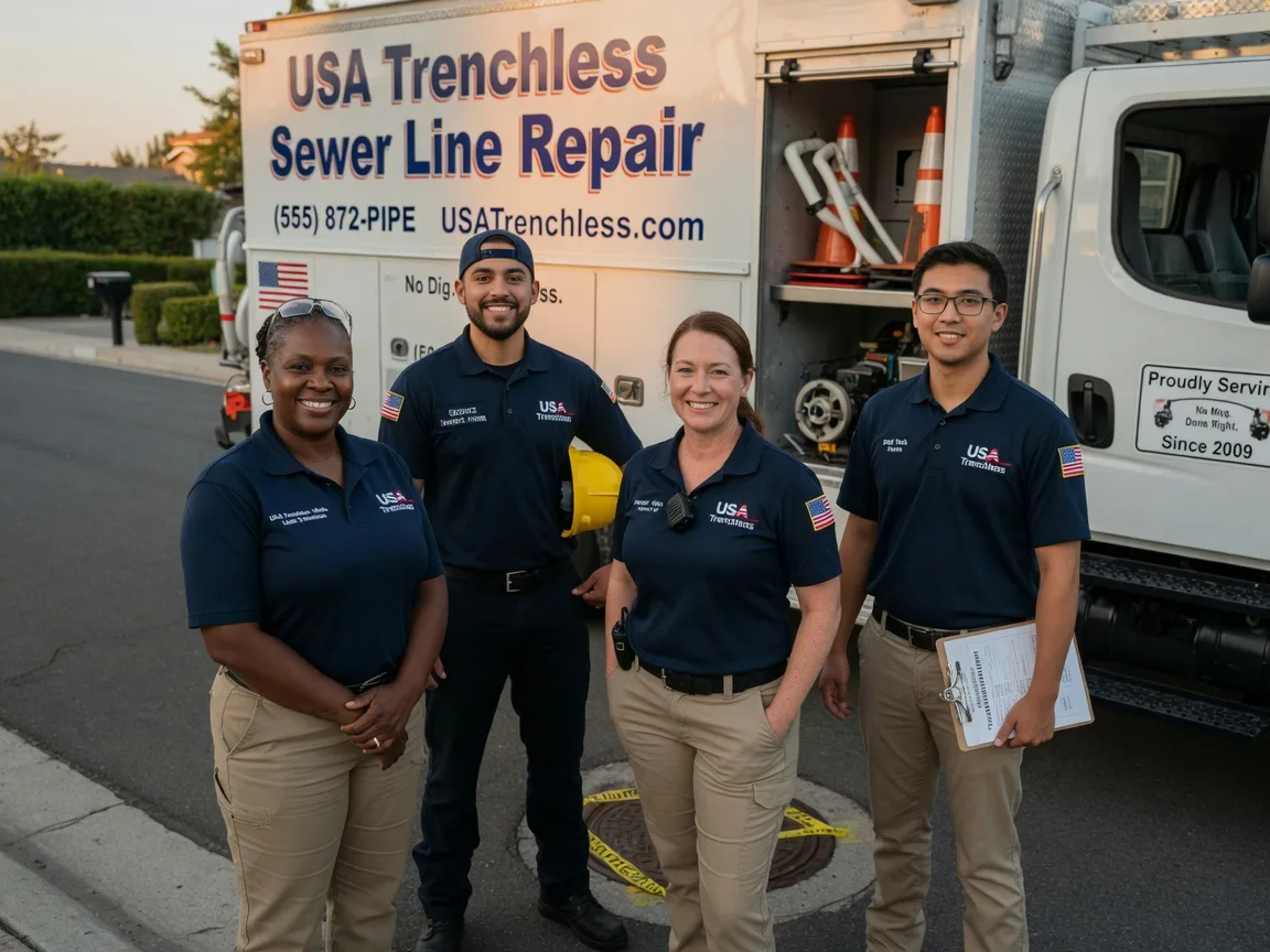 Sewer Line Repair company in Oakwood, TX